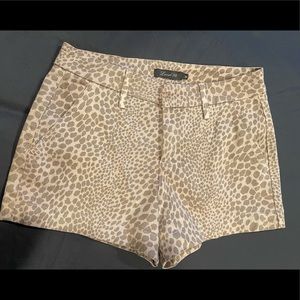 Level 99 cheetah print shorts